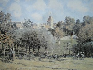 The Church of Noisy-le-Roi by Pierre Auguste Renoir